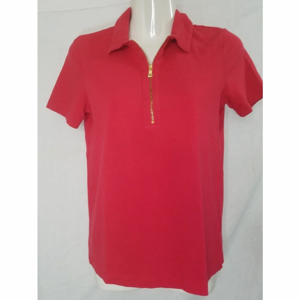 Tory Burch Zippered Polo